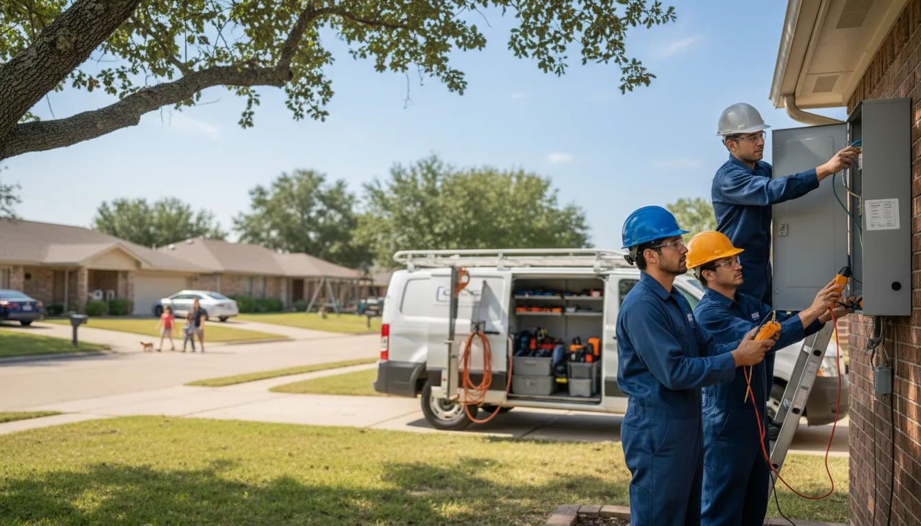 Certified electrician providing emergency electrical services in Felicity, OH
